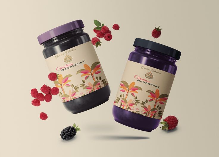Raspberry Jam Packaging Designs